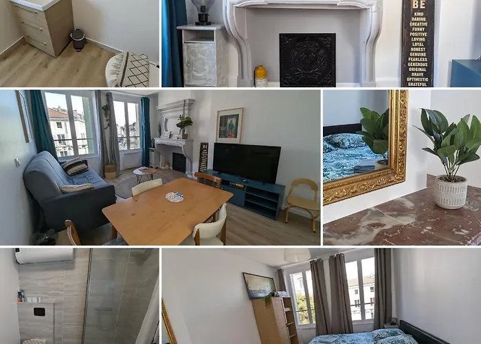 Logement Mazel - Hypercentre - Parking Et Gare Proche - Wifi - Spacieux Et Moderne - Tout Confort - Gere Par Prestazen\'Services